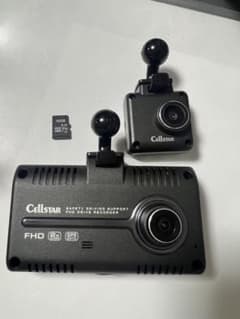 セルスター CSD-790FHG 前後カメラ ドライブレコーダー SDカード付き