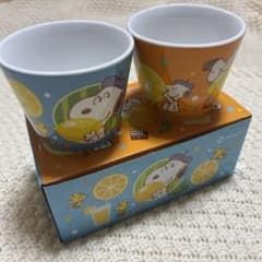 スヌーピー 陶器製ミニカップ 2個セット　日本生命のサムネイル