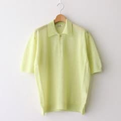 トップス auralee 25ss kid mohair sheer knit polo3 トップス auralee 25ss kid mohair sheer knit polo3 Auralee