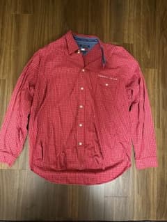 TOMMY JEANS トミージーンズ チェックシャツ 長袖 古着 90sのサムネイル
