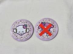 サンリオ 刺繍缶バッジ ビスケット ４ こぎみゅんのサムネイル