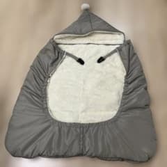 抱っこ紐 防寒ケープ グレー 赤ちゃん用品のサムネイル