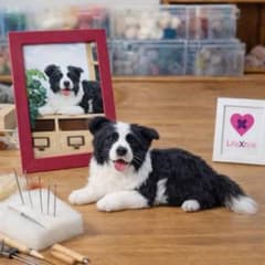 愛犬メモリアル人形 羊毛フェルト 写真からのサムネイル