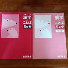 予習シリーズ 漢字とことば 5年下 解答付きのサムネイル