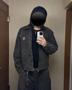 鬼フェード】carhartt デトロイトジャケット - メルカリ