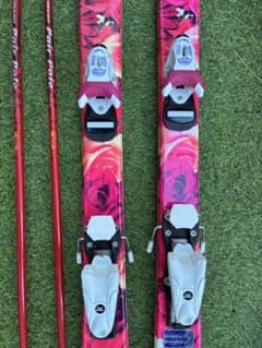 EASY FLOW BLOOM 子ども用スキーセット EASY FLOW BLOOM 子ども用スキーセット - メルカリ