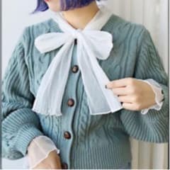 rin様アプレジュール　リボン　ボウタイ　ブラウスのサムネイル