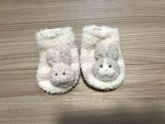 ジェラートピケ　ベビー　うさぎ靴下のサムネイル