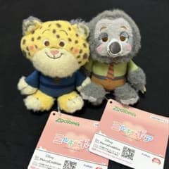 【新品未使用】ズートピア ミルキーボア クロウハウザー フラッシュ マスコット