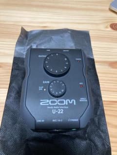 zoom u-22 オーディオインターフェイスのサムネイル