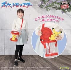 新品タグ付き　ポケットモンスター モンスターボールクリアバッグ