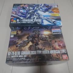 HG ガンプラ 2種セット Hi-νガンダムヴレイブ 局地型ガンダム - メルカリ