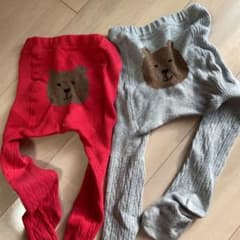 babygap くまさんタイツのサムネイル