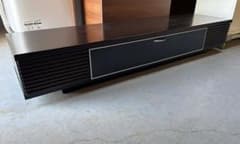 モダンテレビ台、ローボード、TVラック、ブラウン 幅180cm Used/キレイ 