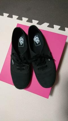 VANS スニーカー 黒 23センチのサムネイル