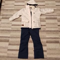 Cosby 子ども用スキーウェア ホワイト/ネイビーのサムネイル
