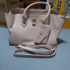 MISCH MASCH ハンドバッグ ピンク 2wayのサムネイル