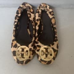TORY BURCH トリーバーチ　バレエシューズ　レオパード　23.5cm