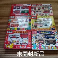 【新品未開封】トミカギフト　コカ・コーラ、アサヒ、明治、マック　など6セット 新品未開封】トミカギフト コカ・コーラ、アサヒ、明治、マック など6