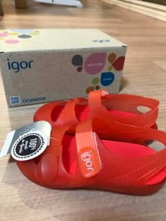新品未使用★ igor rojo 26（約16cm）赤 こどもビームスのサムネイル