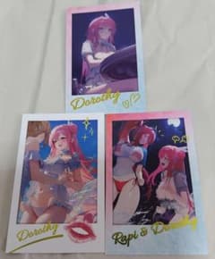 NIKKE 이치방쿠지 I상 포토카드 세트 도로시 3종