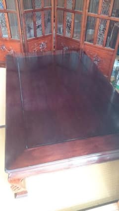 紫檀　座卓　135×65 高さ35　若葉脚　　昭和購入 　値下げ 紫檀 座卓 135×65 高さ35 若葉脚 昭和購入 値下げ - メルカリ