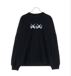 希少】SACAI KAWS Flock Print Long Tee【XL】 - メルカリ