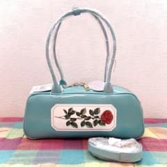 BEAMS ルルメリー コラボ プチボストンバッグ ミントグリーン 新品 未使用 BEAMS ルルメリー コラボ プチボストンバッグ ミントグリーン 新品 未