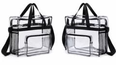 透明 PVC クリアバッグ ショルダー トート 2wayのサムネイル
