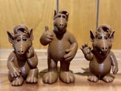 アルフ ALF 3体セット 80sレトロ風 昭和 アメリカン雑貨 キャラ - メルカリ