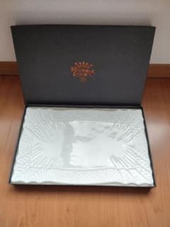 ジノリ1735 ベッキオホワイト 長方形 大皿 - メルカリ