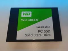 W.D. WD Green WDS240G1G0A 240GB SSDのサムネイル