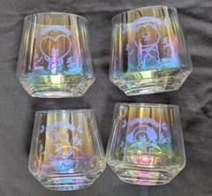 BT21 Aurora Glasses, 4 pieces, Brand New, Chimmy, Cookie, RJ, Tata, Boxed