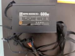玄人志向 KRPW N600W/85+ デスクトップ電源のサムネイル