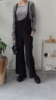 新品　GRL アシンメトリーサロペットのサムネイル