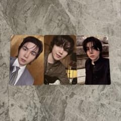 BTS ARIRANG アルバムトレカ　ユンギ3枚セットのサムネイル