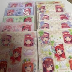 映画　五等分の花嫁　一番くじ　L賞ブックボード　全10種類のサムネイル