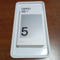 OPPO A5 5G OPG06 ホワイト 4GB/128GB 本体 新品のサムネイル