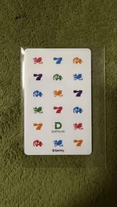 【早い者勝ち・世界に77枚しかない！】DARTSLIVEカード Sammyコラボ 早い者勝ち・世界に77枚しかない！】DARTSLIVEカード Sammyコラボ