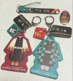 ユニバ 鬼滅 レザートリーティ 煉獄 炭治郎セット - メルカリ