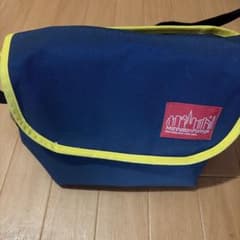 Manhattan Portage メッセンジャーバッグ ネイビー イエローのサムネイル