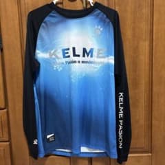KELME 長袖プラクティスシャツ ブルー ブラック Mサイズのサムネイル