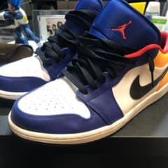 NIKE AIR JORDAN 1 LOW "WHITE/NAVY/YELLOWのサムネイル
