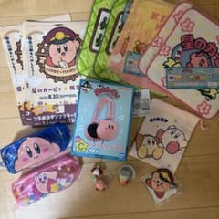 カービィ 1番くじ ヘッドフォン タオル ガチャガチャ 阪急電車