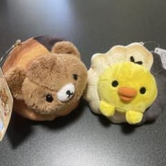 リラックマ　ミスタードーナツ　ぬいぐるみキーホルダーのサムネイル