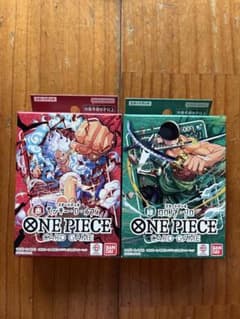 ONE PIECEカードゲーム スタートデッキ ルフィ　ゾロ　2種セットのサムネイル