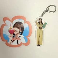 노기자카 46 한여름의 전국 투어 카페 가나가와 사야 아크릴 코스터 키홀더