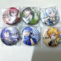 神威がくぽ KAITO 鏡音レン 歌手音ピコ 氷山キヨテル VY2 缶バッジ 神威がくぽ KAITO 鏡音レン 歌手音ピコ 氷山キヨテル VY2 缶バッジ