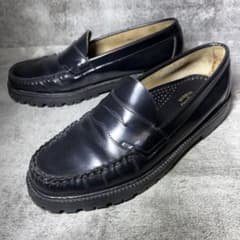 【希少】G.H.BASS WEEJUNS 厚底 ペニーローファー ビブラムソール