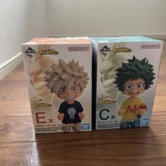 一番くじ 僕のヒーローアカデミア C賞 E賞 フィギュア幼少期爆轟、緑谷のサムネイル